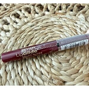 Revlon LipGlide Lip‎ Color Gloss -  #33 Plum Lightning Rare Discontinued Sealed